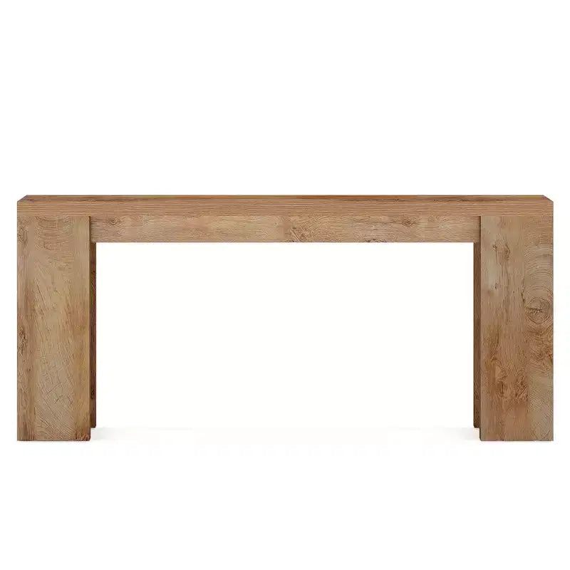Consolle da fattoria larga 180 cm – Tavolino da divano stretto per ingresso, 136 kg