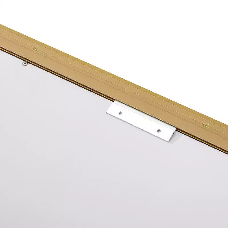 Specchio da bagno a LED 40x30" con anti-appannamento, controllo touch e bordo smussato