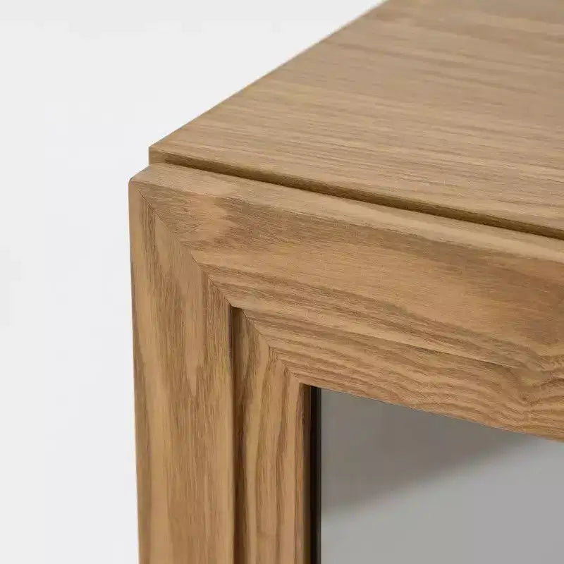 Madia Grande Credenza da Soggiorno 157 cm x 91 cm con Ripiani Regolabili