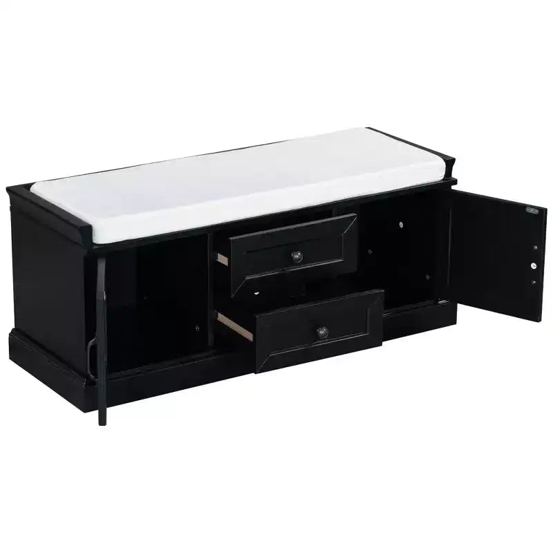 Armadietto Salvaspazio con 2 Ante e 2 Cassetti – Organizer Versatile