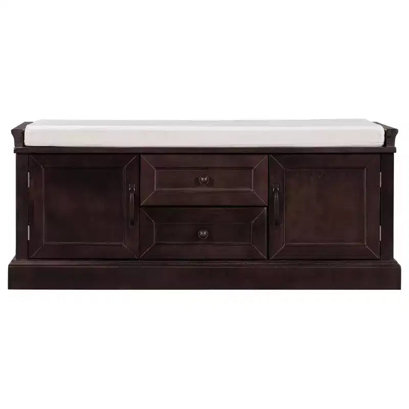 Armadietto Salvaspazio con 2 Ante e 2 Cassetti – Organizer Versatile
