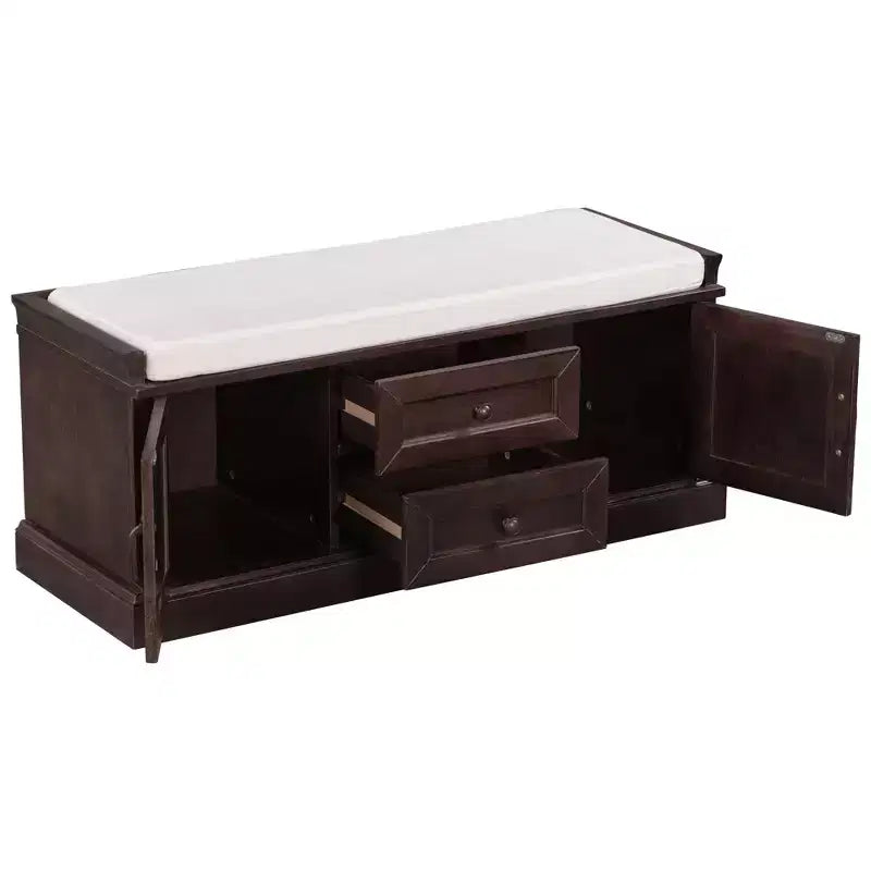 Armadietto Salvaspazio con 2 Ante e 2 Cassetti – Organizer Versatile