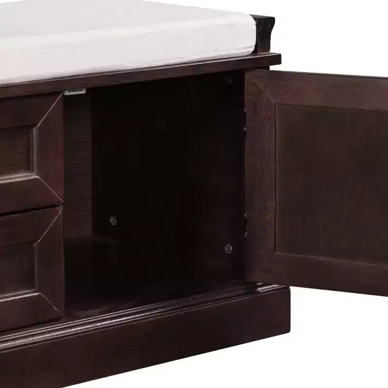 Armadietto Salvaspazio con 2 Ante e 2 Cassetti – Organizer Versatile