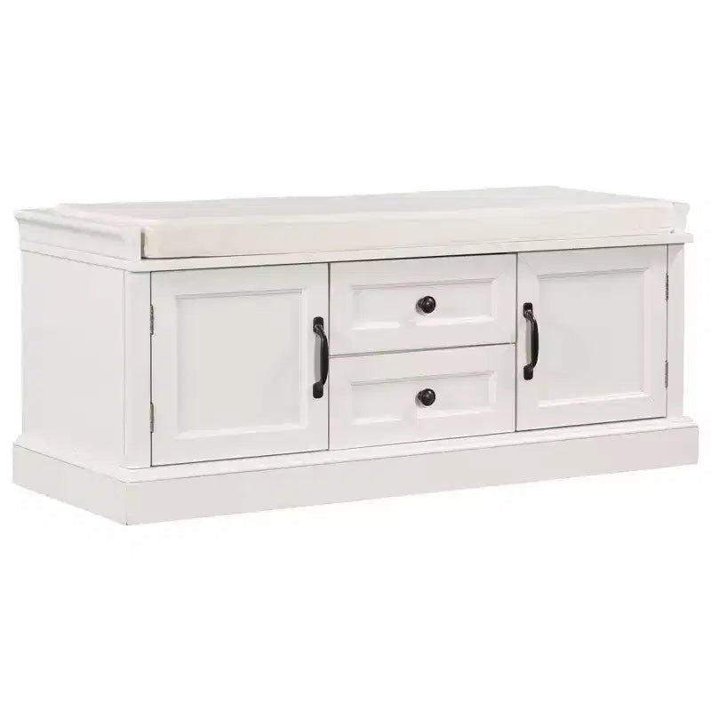 Armadietto Salvaspazio con 2 Ante e 2 Cassetti – Organizer Versatile