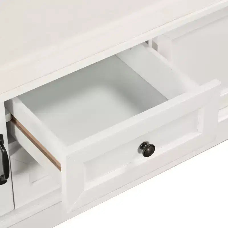 Armadietto Salvaspazio con 2 Ante e 2 Cassetti – Organizer Versatile