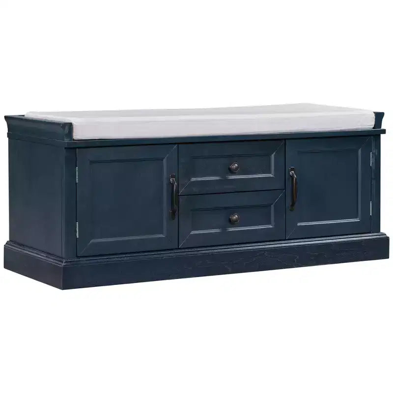 Armadietto Salvaspazio con 2 Ante e 2 Cassetti – Organizer Versatile