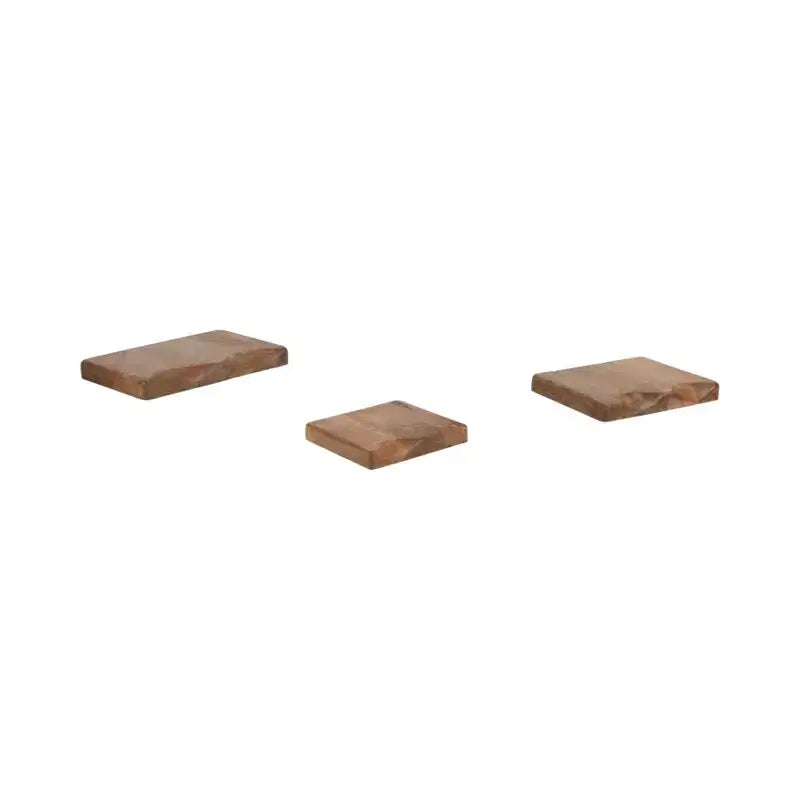 Mensole fluttuanti - Mensole in legno massello di mango rustico da parete per l'arredamento di casa e ufficio - Espositore in stile casual per camera da letto, soggiorno