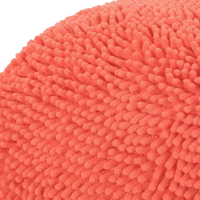 Pouf ottomano quadrato in ciniglia moderna in microfibra – Capacità 136 kg
